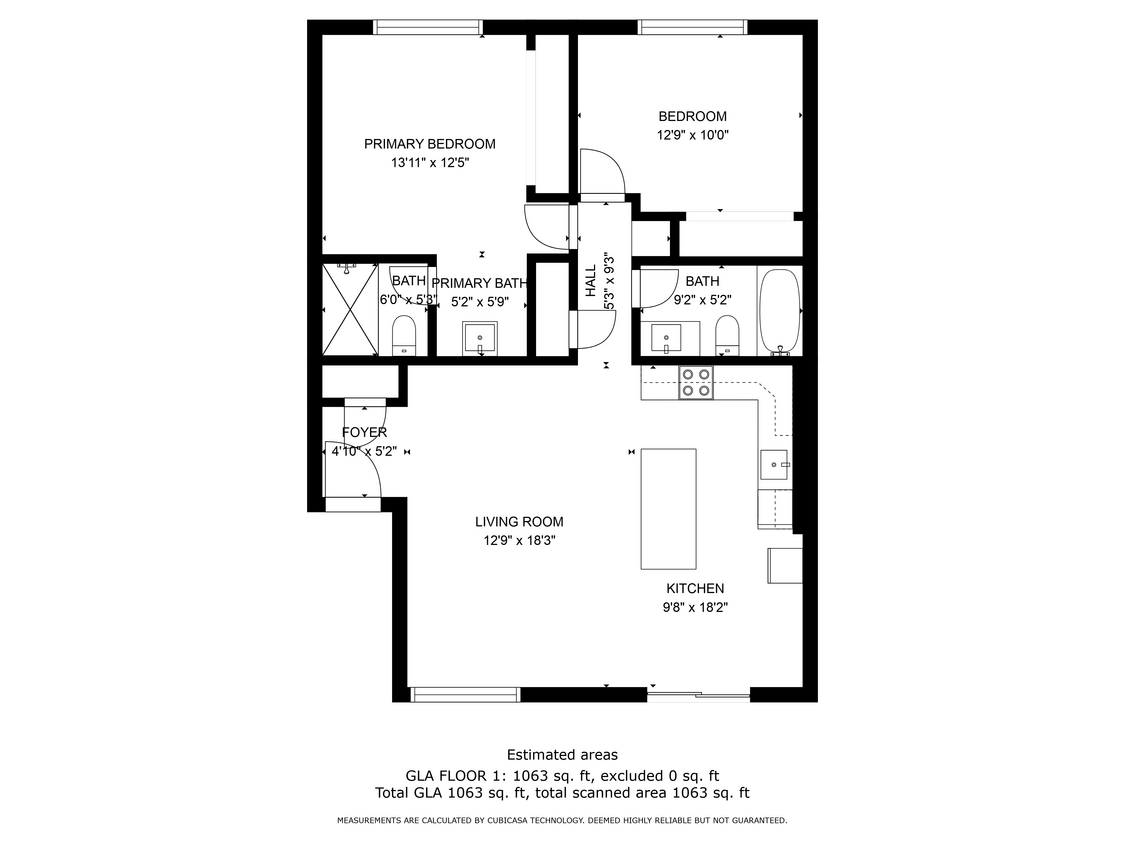 Floor plan - 5525 E Thomas Rd