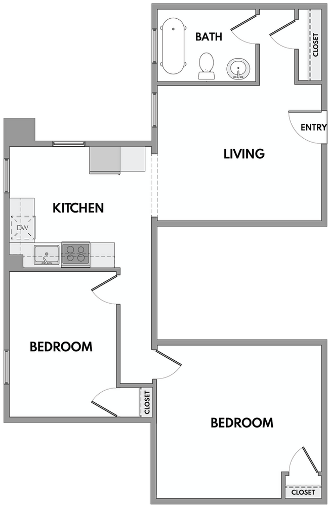 Foto del interior - Welcome to the Addison-Historic Charm Meets Modern Living in Midtown Detroit