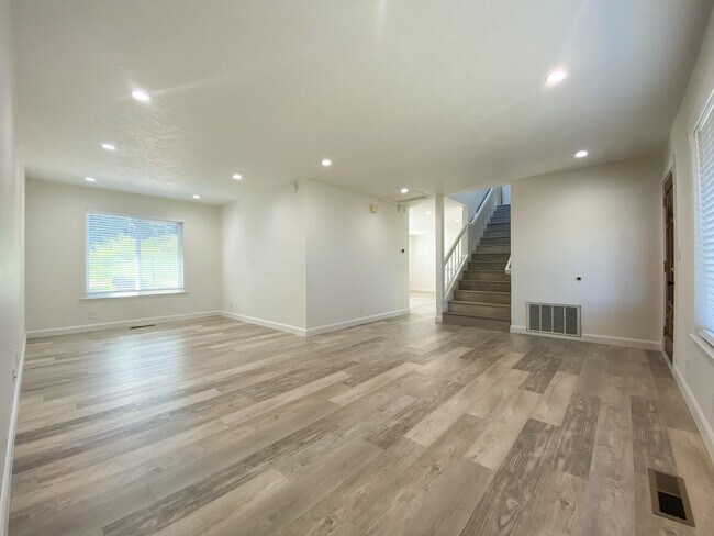 Living room and dining area combo - 496 Falcon Way