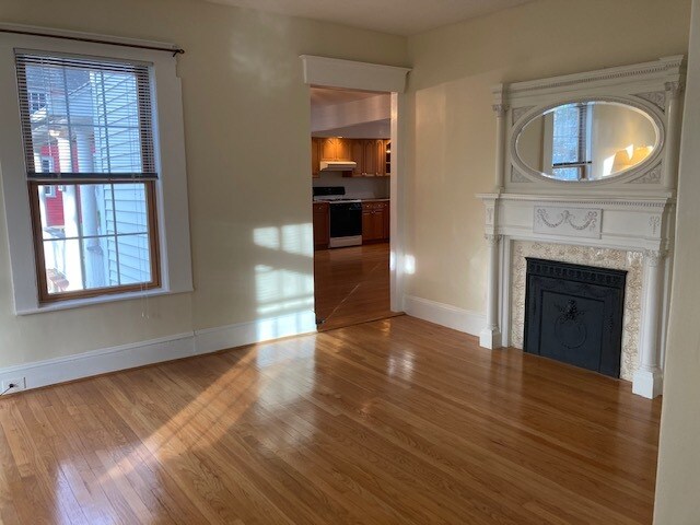 View from LR into Kitchen - 116 Locust St