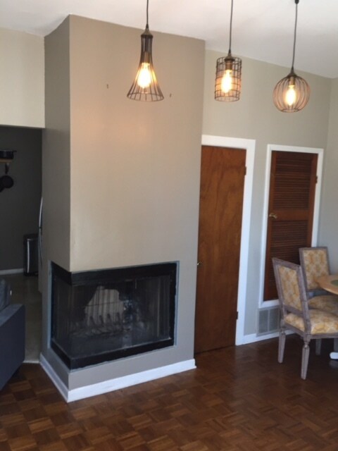 wood burning fireplace works! - 756 W California Ter