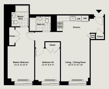 2BR/2BA - Douglas Park