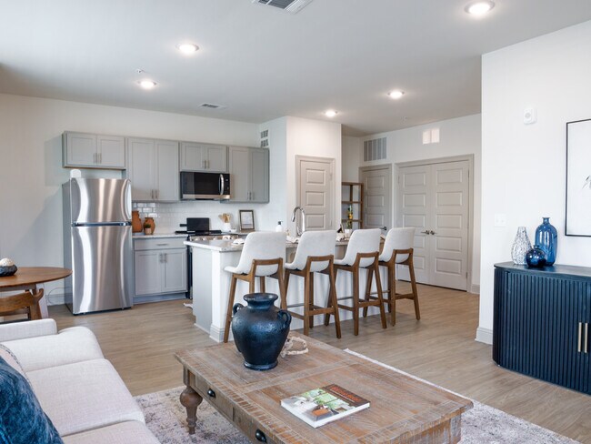 The Merlot: 1BR, 1BA- Kitchen - The Waters at McGowin