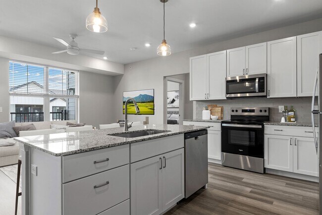 Cocina y sala de estar - The Preserve at Peters Township