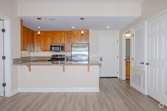 2BR-2BA-1,040SF-Living Room - Six1Five
