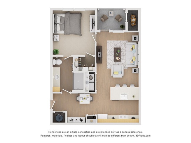Floorplan - Daffan Flats