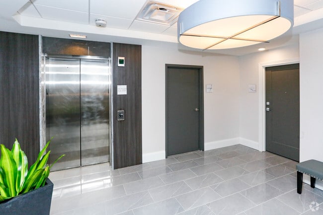 Elevator Lobby - The James - Luxury Senior Residences