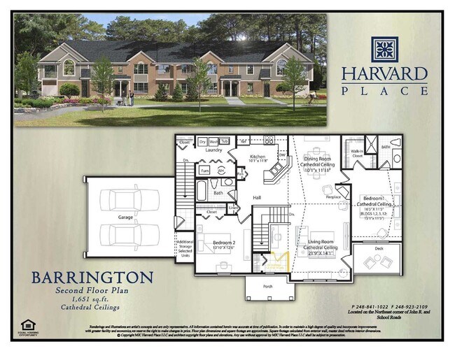 Interior Photo - Harvard Place Apartments