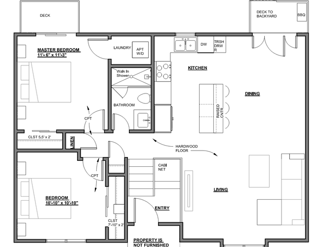 FLOOR PLAN - 520 W Fir Way