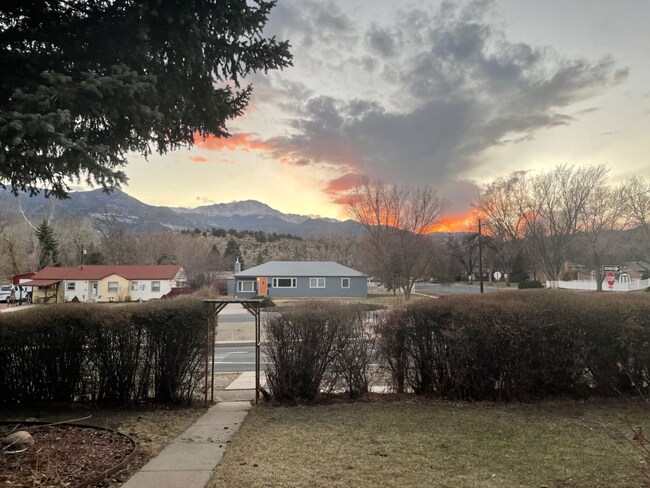 Evening views from porch - 729 N 31st St