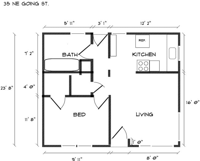 Photo - 35 NE Going St Apartments