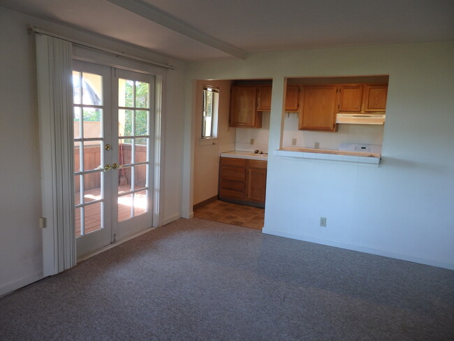 Living room French doors to deck - 5 Reed Ranch Rd