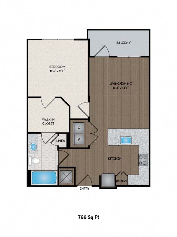 Interior Photo - 2700 Charlotte Ave Apartments