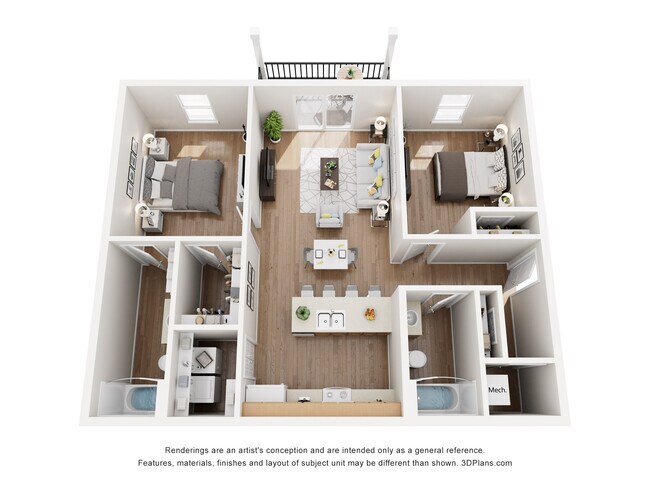 Plano de planta - The Highlands