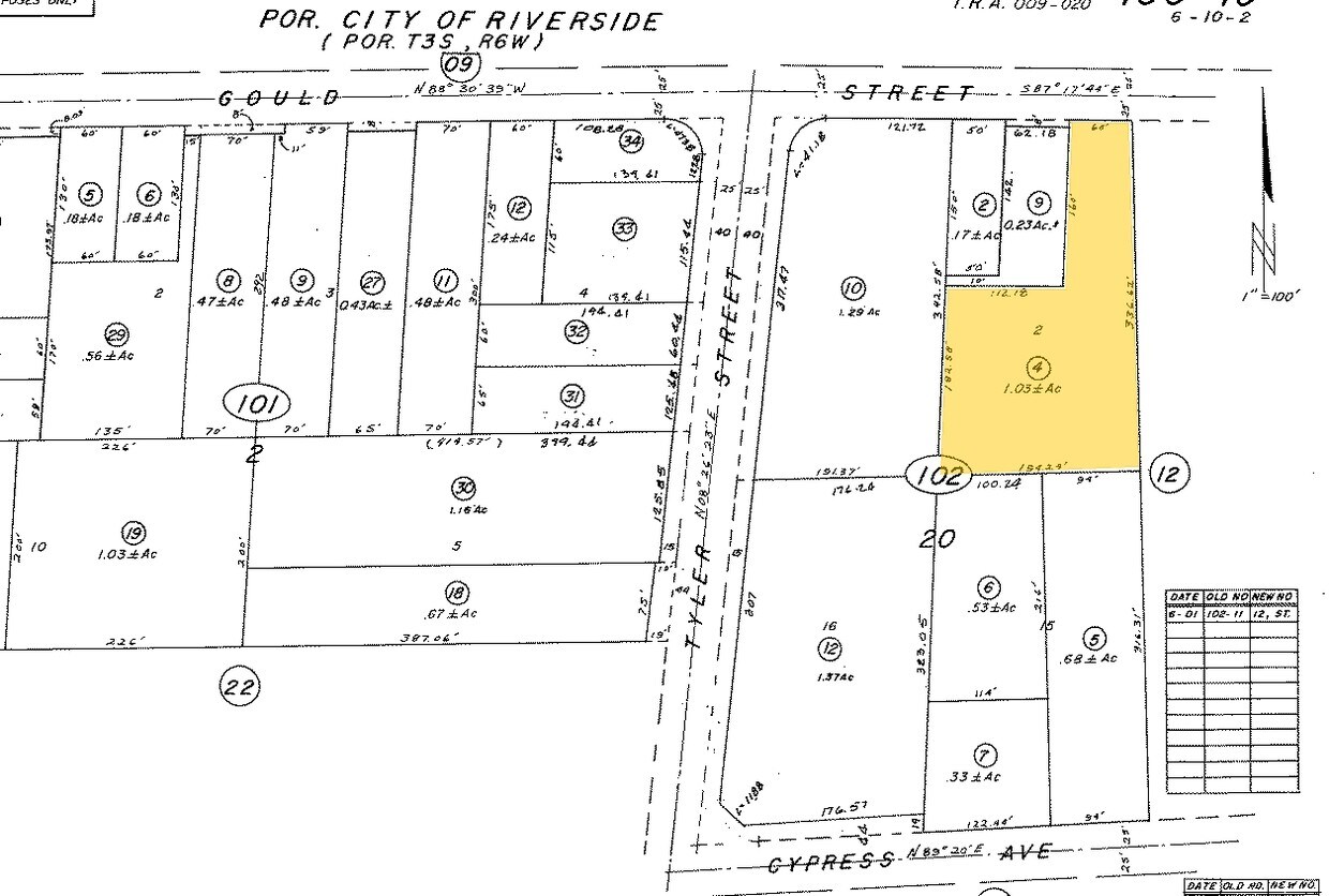Mapa de la parcela - Casa Deoro Apts