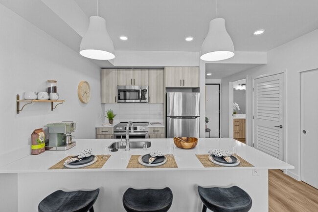 1 habitación, 1 baño, 655 pies cuadrados, cocina - Zinnia