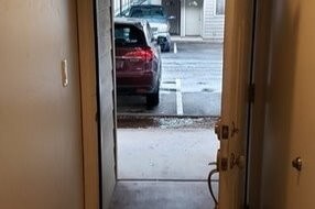 Front Door to Parking Space - 3200 Litzler S Dr