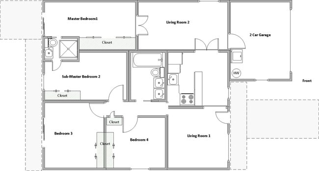 Layout plan - 1203 Cobb St