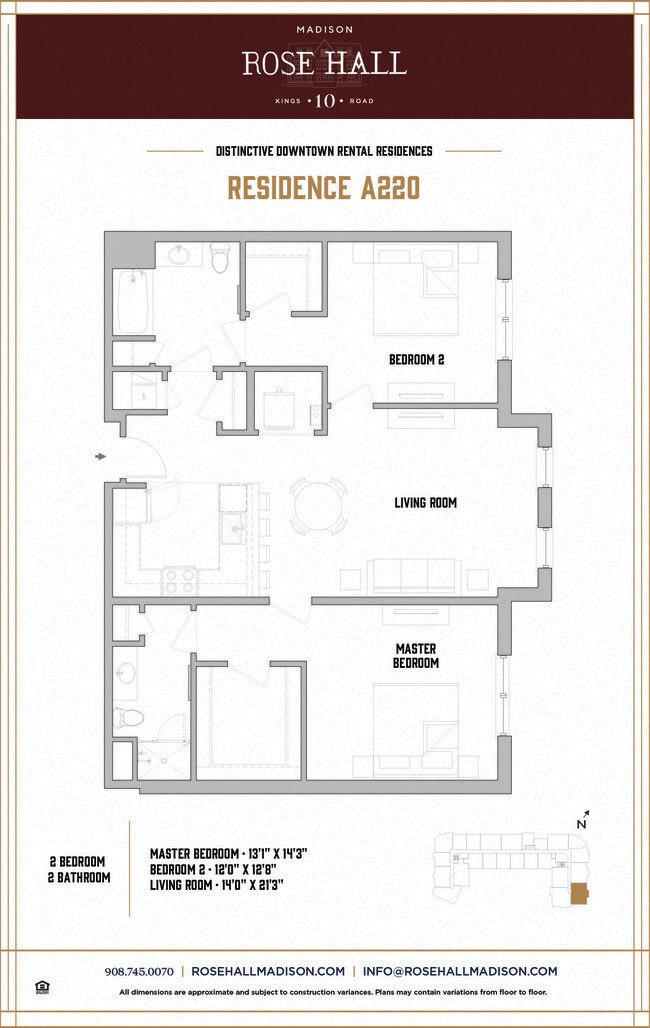 Interior Photo - Rose Hall