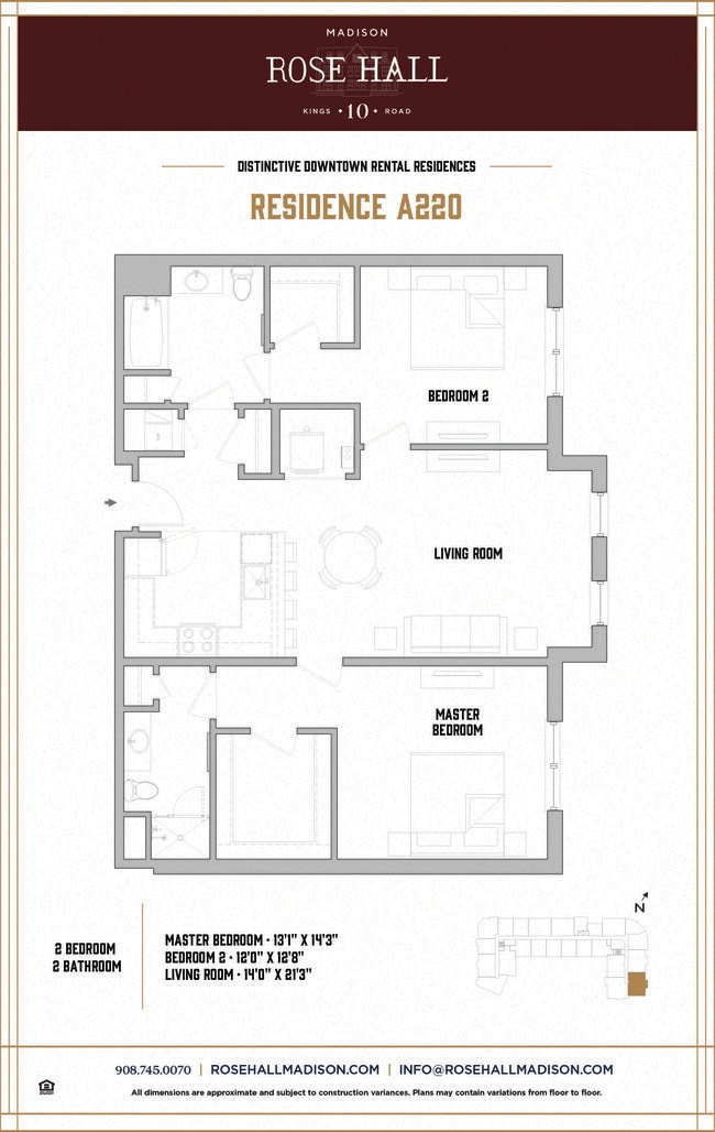 Interior Photo - Rose Hall