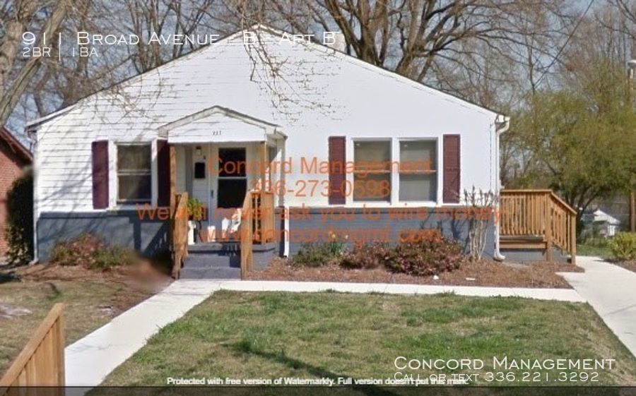 911 Broad Ave Unit Apt B, Greensboro, NC 27406 Apartment for Rent in