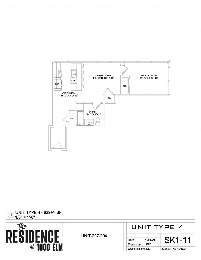 Interior Photo - The Residence at 1000 Elm