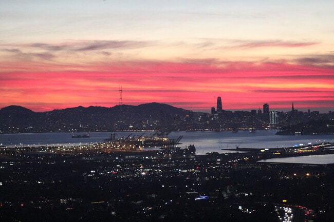 View from main rooms and upper bedrooms - 680 Hiller Dr Oakland, CA 94618