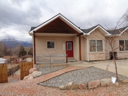 Front w/porch and off street parking - 2822 N Cascade Ave