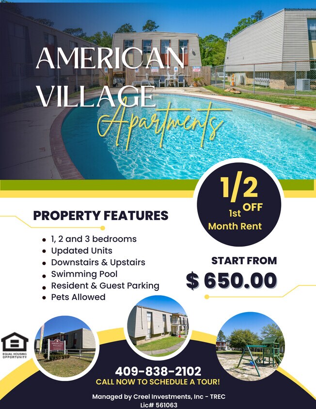 American Village Apartments 475 S Denver St Vidor, TX