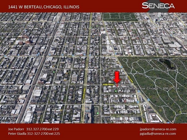 Aerial Photo - 1441 W. Berteau Ave.