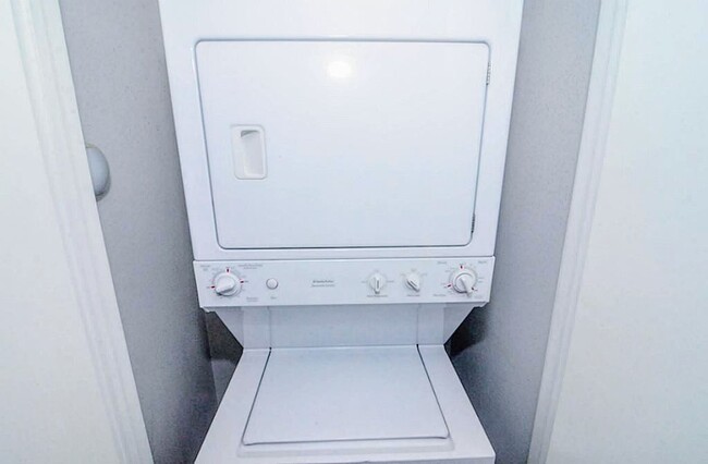 Full size washer and dryer included - 2121 El Paseo St