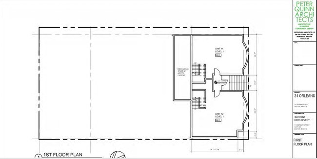 Plano de planta - 31 Orleans St