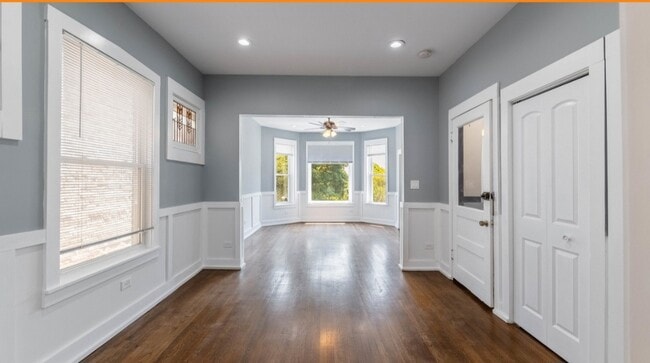 Dining room/ living room view - 1306 W 64th St