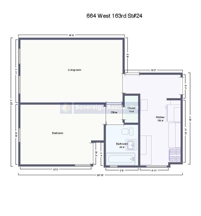 Floorplan - 664 West 163rd Street