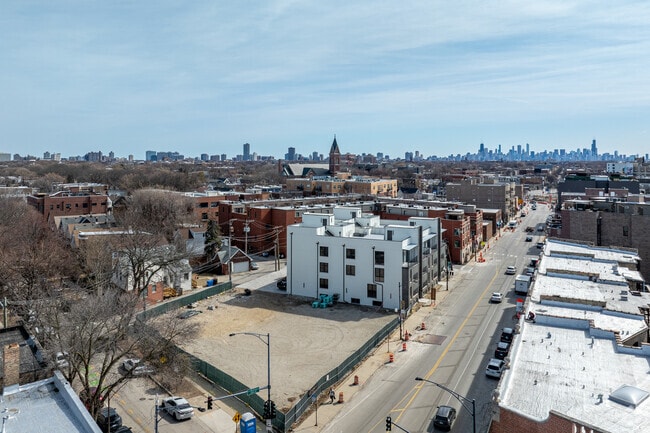 Aerial Photo - The Trieuth at Lincoln Square