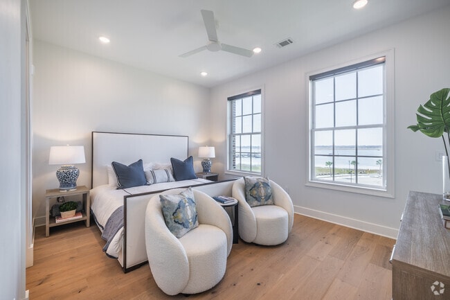 3BR, 2.5BA - Townhome - 3,488SF - Primary Bedroom - The Charles