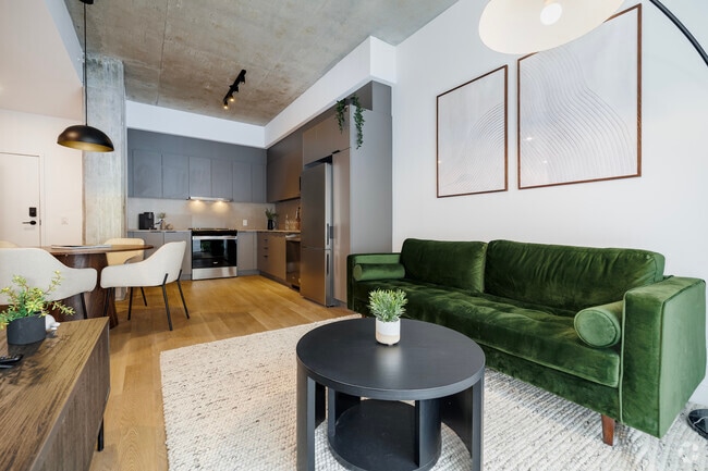 2BR, 1BA - 834SF - Living Room - Citizia – condos locatifs