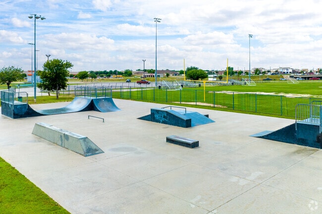 The skate park in Lake Worth Park has ramps and a halfpipe for skaters to test their skills.