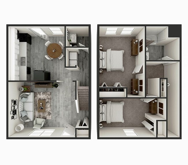 Interior Photo - Hickory Creek