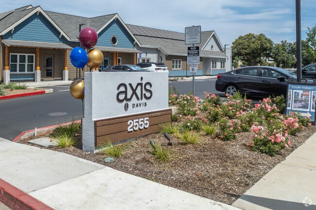 Monument Sign - Axis at Davis
