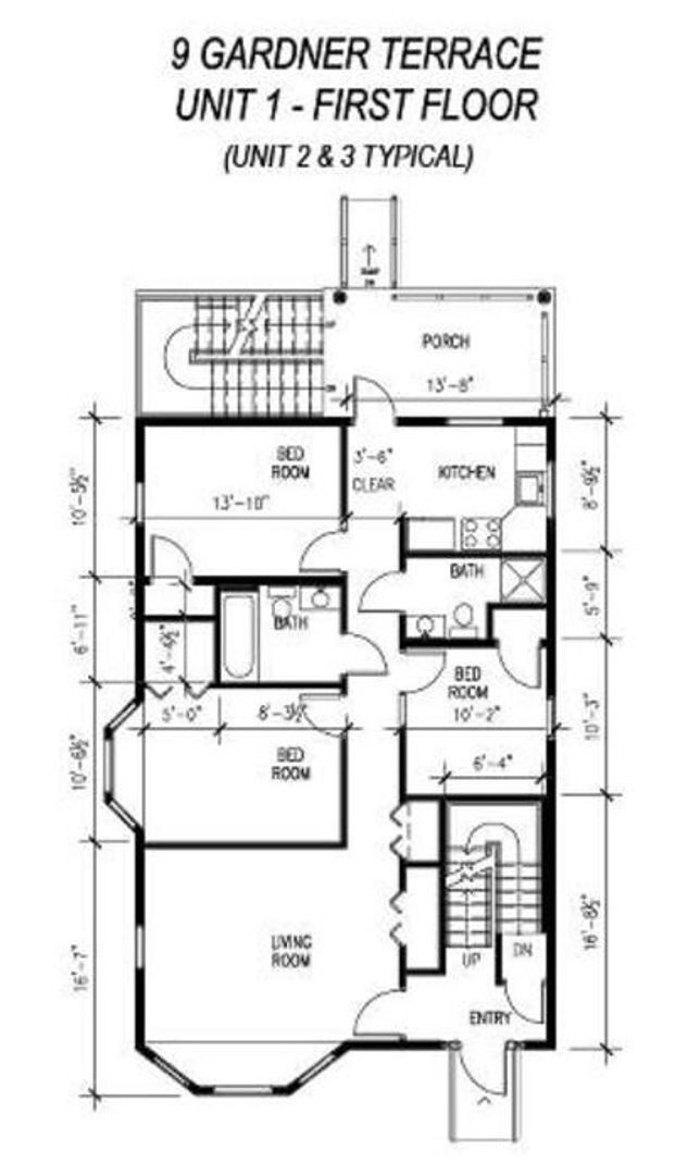 Building Photo - Modern Top Floor 3-bed 2-bath Packard's Co...