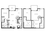 One Bedroom/Two Bath D