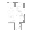 ELLIPSE - 1 Bedroom One Bathroom