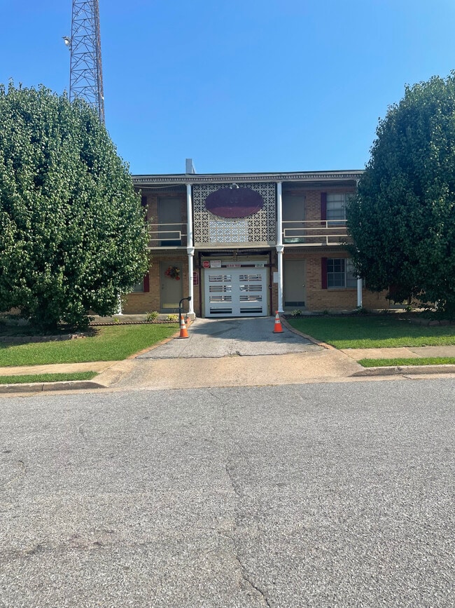 Gate View - Faulkner Court Apartments