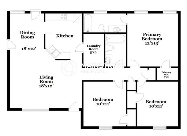 Foto del edificio - 3 Bedroom Pet-Friendly Home in ROCKMART, G...