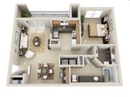 One Bedroom A3