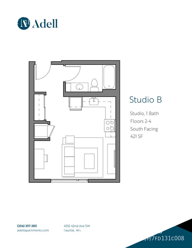 Building Photo - West Seattle Studio! Rooftop and Parking G...