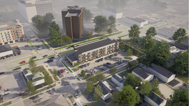 Badger West Birds Eye View - Badger West Residences