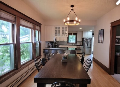 Dining room and kitchen - 1121 6th St S