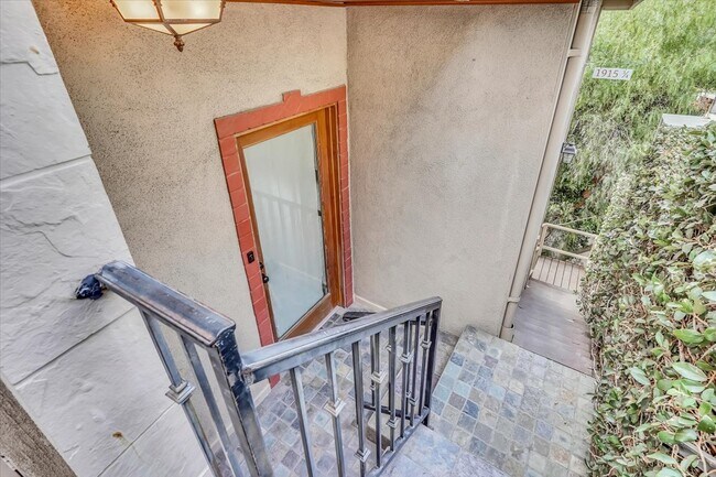 Stairs to front door - 1915 Apex Ave